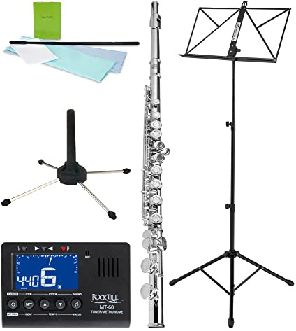 Classic Cantabile FL-200 Querflöte Komplett Set, Modell: FL-200, C-Fuß