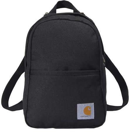 Carhartt Unisex-Erwachsene Mini-Rucksack, Alltagszubehör Daypack für Damen und Herren, Schwarz, One Size