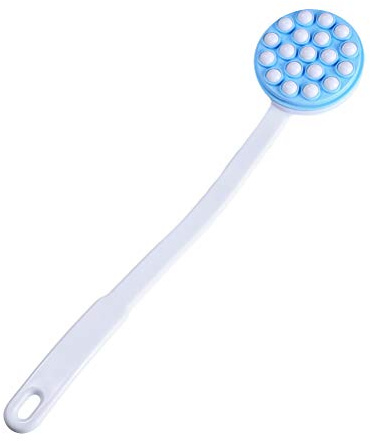Eincremehilfe, Eincremehilfe Rücken, Rücken Eincremer, Applikator mit Massagekopf für Rücken Eincreamer, selbst eincremen, Massage, Creamer Lotion, Rücken 45cm