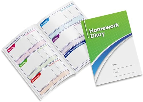 2 Homework Diary School Record Book Childrens Pupils Log Teachers A5 Primary Teaching Services
