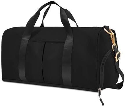 Sport Duffel Bag Damen, Sporttasche Handgepäcktasche für Herren Sporttasche mit Nassfach&Schuhfach Reise Übernachtungstasche Leichte wasserdichte