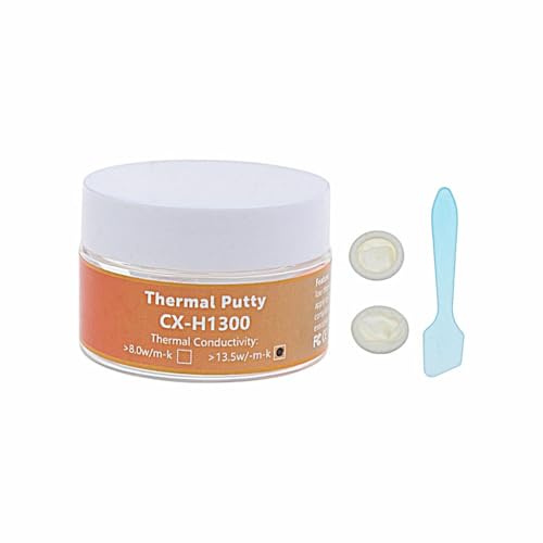 CX H1300 Mastic thermique 70 g 13,5 W/m.K Graisse thermique, pâte thermique non conductrice en silicone