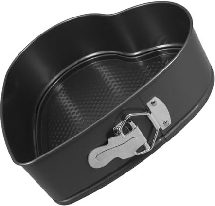 TOPPERFUN Teglia Per Dolci Forma Stampo in Acciaio Al Carbonio Antiaderente Teglia Con Serratura Per Cottura Uniforme Per Dolci Casalinghi e Professionali