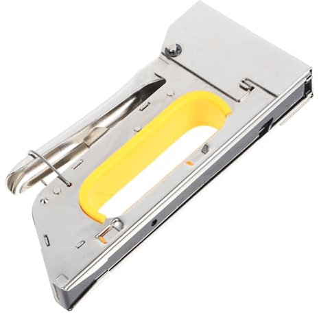 HOMSFOU Grapadora Manual Para Tapicería Resistente y Versátil Compatible Con Grapas u Herramienta De Decoración Para Hogar Oficina y Carpintería