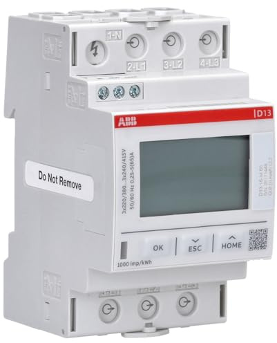 D13 15-M 65 | Energiezähler mit 1DO+1DI Schnittstelle, IP67 Gehäuse, für industrielle Starkstromanwendungen bis 400V 2CMA241695R1000