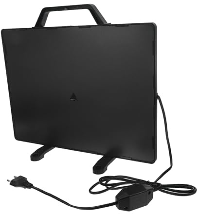 BESPORTBLE Réchauffeur Poulailler Portable avec Contrôle Intelligent de Température Plaque Chauffante Étanche pour Poussins Poules et Petits Animaux Hiver
