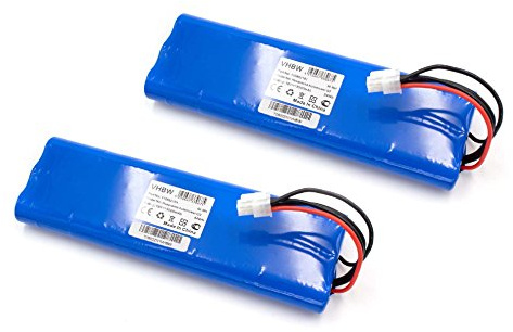 vhbw 2X Akku kompatibel mit Gardena Robotic R160 Rasenmäher (3000mAh, 18V, NiMH)