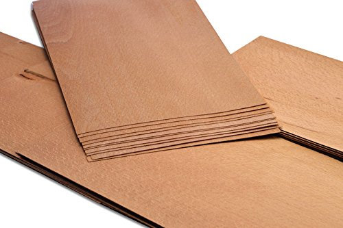 15-17 Furniere in der Holzart Buche, Gesamtmenge: 0,9qm; Furnier geeignet für: Modellbau, Ausbesserungsarbeiten, Fotografie, Verkaufsverpackung, Restauration, DIY, Bastelset, Intarsien, Schmuck