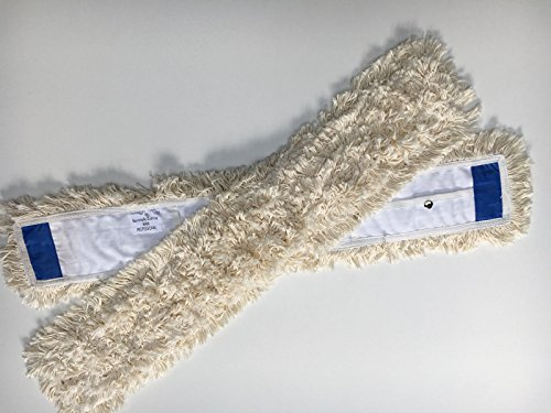 2x Professional 60cm Wischmop 100% Baumwolle Staubmop Bodenwischer