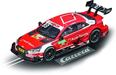 Carrera Digital 132 Audi RS 5 DTM „R.Rast, No.33“ Rennauto | Slotcar für Rennbahn | Front- & Rücklicht & Bremslicht | Digital steuerbar | Maßstab 1:32 | Spielzeug für Kinder ab 8 Jahre & Erwachsene