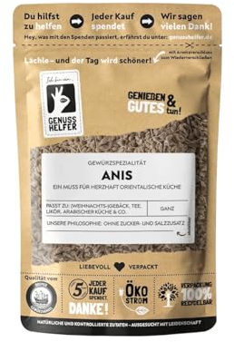 Bremer Gewürzhandel Anis, ganz, hoch aromatisch, zum Backen oder Kochen, 100g