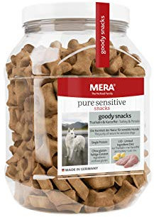 MERA Pure Sensitive Goody Snack Truthahn & Kartoffel Hundeleckerlies - 6er Pack, 3.6 kg