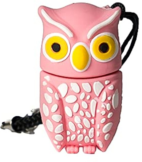 Tech One Tech Pendrive 32GB Búho Plumi Rosa USB 2.0
