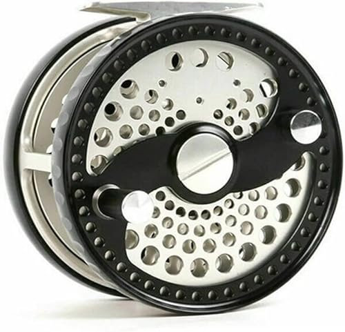 Maximumcatch 3/4/5/6/7/8/9/10WT klassisch Fliegenfischen Rolle, Verstellbare Klickerbremse, Clicker Disc Drag System (5-7 WT)
