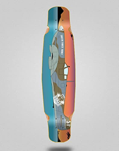 South Force Skate Skateboard Longboard Deck Mix Bamboo 46x9 Plane Air Force