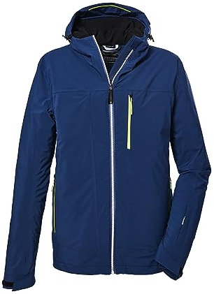 killtec Herren Funktionsjacke/Outdoorjacke mit Kapuze und abzippbarem Schneefang KOW 92 MN JCKT, dunkelpetrol, 3XL, 38582-000