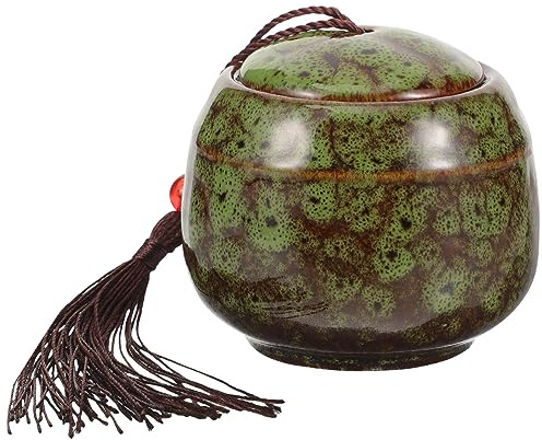 VILLCASE Urna Conmemorativa para Mascotas Urnas para Cenizas Humanas Pequeña Urna Caja para Urnas De Cremación Urna para Cenizas Urnas De Recuerdo Urna De Cerámica Pequeña Mascota Sello