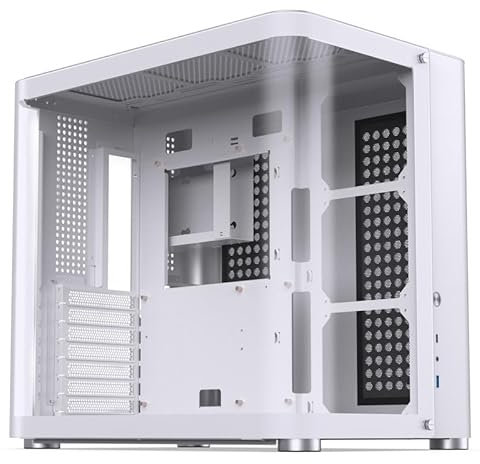 Jonsbo TK-2 2.0 Midi-Tower, Tempered Glass - weiß