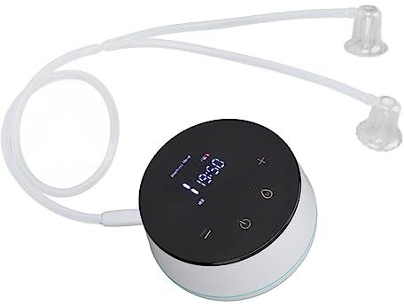 Elektrischer Flacher Nippelpumpen-Extraktor, 1500 MAh, Elektrischer USB-Nippelkorrektor, Einstellbare Einstellung, Geräuscharmes LED-Display für Frauen Zur Brustwarzenkorrektur