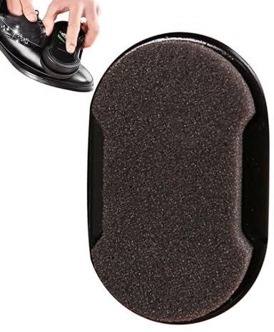 Spugna per la pulizia delle scarpe – Cera per scarpe portatile multiuso multiuso set di cera per scarpe, spugna portatile multiuso per la cura delle scarpe, detergente multiuso e detergente per la