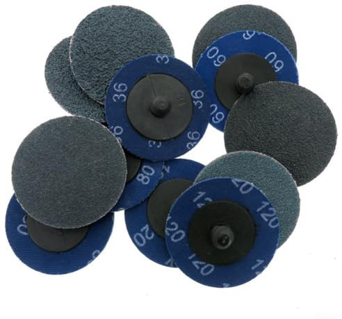 Multi Functional 100PCS Quick Lock Sanding Discs Holder for Die Grinder Perfect for DIY and Professionals (80#)