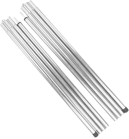 Piquets De Tente Pour Bâche,Support Pour Auvent En Métal Résistant Aux Intempéries,Remplacement De Poteaux D'De Plage | pour Vacances Voyage Road Trip Plage Plein Air Camping Randonnée Backpacking