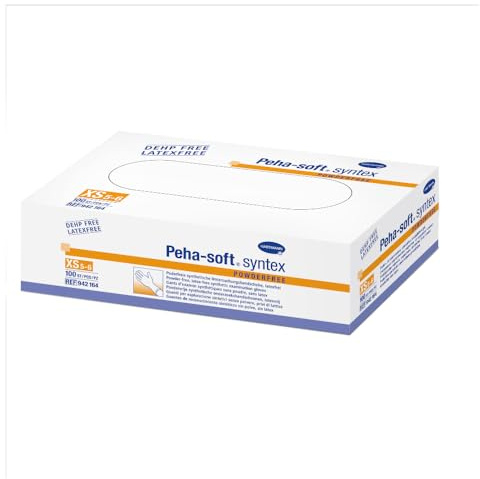 Peha-soft Syntex Unters.Handsch.unste.pud.frei L 100 St