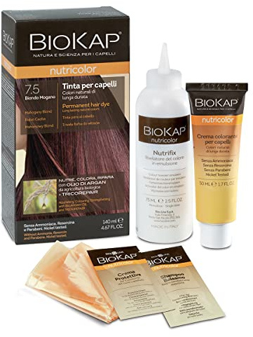Biokap Tinte Mahogany Blond Dye Rubio Caoba 7.5 140 ml