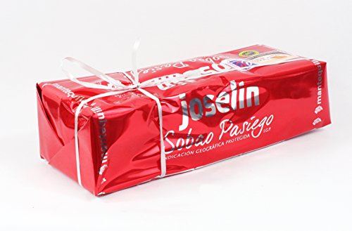 Joselín Sobaos Pasiegos Grandes, elaborados con Mantequilla, Calidad Controlada IGP Sobao Pasiego, Paquete de 6 Sobaos (850 gr)