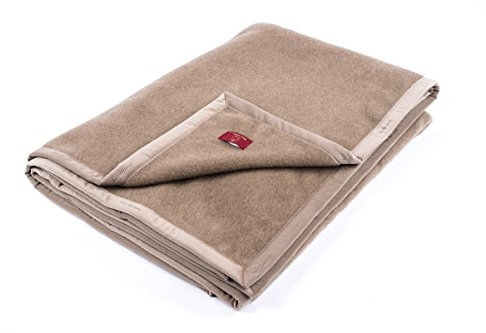 Ritter Decken Wolldecke Kaschimoon 100% 150 x 200 (ungefärbten) feinstem Kaschmir in mongolgrau. Die Kaschmirdecke ist weich, warm und kuschelig. Die Wohndecke ist hochwertig verarbeitet.