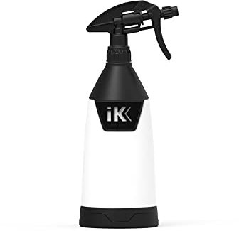 IK MULTI TR 1 - Spruzzatore Professionale a Grilletto 1L - Leggero e Maneggevole - Ideale per Pulizia e Disinfezione - Detailing - Compatibile con Vari Chimici - Serbatoio Traslucido - Fatto in UE