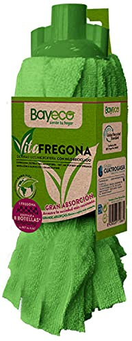 Bayeco - Vitafregone 100% microfibra - Prodotto ECO-FRIENDLY: 3% filato riciclato - Riduce lo sviluppo di cattivi odori - Elevata capacità di assorbimento - 1 unità