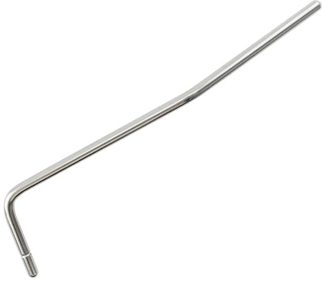 Wilkinson 5mm Push-In Tremolo Arm Whammy Bar for Wilkinson and Other Import Strat Electric Guitar, Chrome without Tip