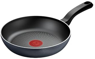 TEFAL Sartén So' Light de 22 cm, sartén de inducción ligera, revestimiento antiadherente seguro, calentamiento rápido, tecnología Light Tech, H0560342