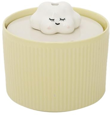 Fontana per gatti in ceramica, fontana per animali domestici per gatti - automatico di acqua per gatti da 1,2 litri | Fontana d'acqua per cani silenziosa, fontana per animali domestici, d
