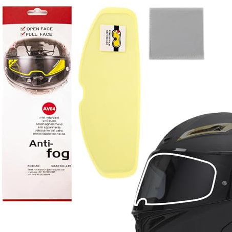 Inserto trasparente per casco, visiera anti-appannamento, visiera per casco, autoadesivo, inserto apribile, anti-appannamento, pellicola impermeabile, visiera per casco, pellicola trasparente