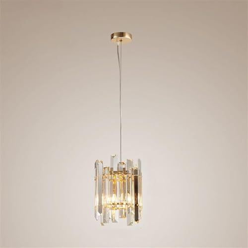 Lampadario moderno a LED, luci pendenti a LED dorate, illuminazione interna in cristallo for soggiorno, lampada a sospensione moderna,Lampadari