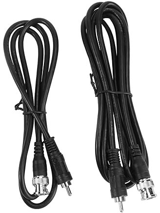 KONTONTY 2pezzi Convertitore Video Ad Accessorio Per Tv Fotocamere e Computer Realizzato in Materiale Resistente All Uso Prolungato Lunghezze Diverse