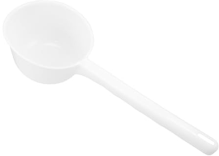 Cucharón de Agua de Gran Capacidad con Mango Largo de Pp Blanco