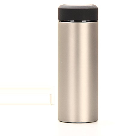 VATTENKUP den isolerade koppen bärande tekopp for män Student i rostfritt stål kopp 450 ml Business vattenskål(Champagne Color)