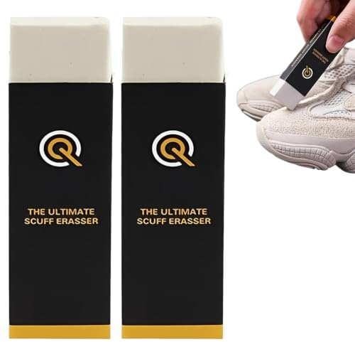 LAKPYN 2 Pezzi Gomma per Camoscio Scarpe, Pulizia Scarpe Scamosciate, Gomma Pulizia Pelle Scamosciata e Nabuk - Pulitore per Camoscio e in Nubuck