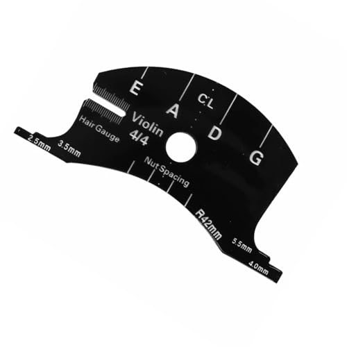 Diseños profesionales de puente de violín de metal fuerte para instrumentos 4/4, mejora las claridades de tono y facilita la configuración rápida