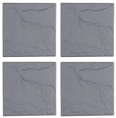 HTI living Gehwegplatte Steinoptik Nessa Trittstein Gartenweg 4 Stück