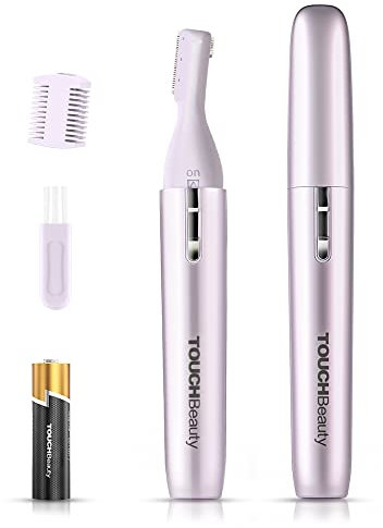 TOUCHBeauty Korrekturtrimmer für Körper und Gesicht wasserfestes Nasenhaartrimmer Präzisionstrimmer für die Entfernung von Augenbrauenhaaren, Nasen, Ohren,Gesichtsbehaarung AG-1658Z(Lila)