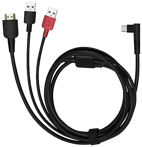 Spaseeba Cavo 3 in 1 CB05A per display da tavoletta grafica HUION Kamvas 12, Kamvas 13, Kamvas 16 (2021) con HDMI, tipo C, USB A