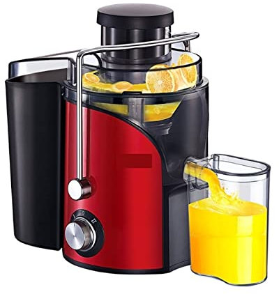 CRBUDY Exprimidor eléctrico 550ML Exprimidor sin Filtro de Gran diámetro Operación de Prensa en frío en Espiral Electrodomésticos Simples TJ06A-400 (Color: TJ06A-400, Tamaño: KR_220-240V)