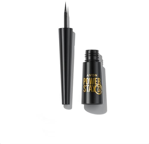 AVON Tinta Sopracciglia Power Stay - Soft Black | Lunga Tenuta per un Look Definito | Formula Semipermanente e Waterproof Fino a 3 Giorni | 2,5g