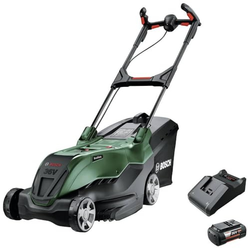 Bosch Home and Garden AdvancedRotak 36V-44-750 Battery-Powered Lawnmower with Battery and Charger 36