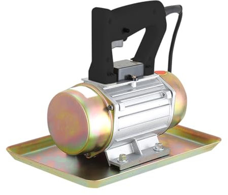 Mini Vibrateur à Béton 250 W, Moteur 3500 Tr/Min Plaque Vibrante électrique Vibrateur à Béton Portable En Plastique Durable Petit Vibrateur Pour Dalles De Béton Pour Carrelage