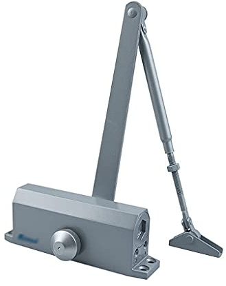 UZAMIRLEX Chiudiporta Automatico a Molla, Sovraccarico Idraulico Regolabile Automatico con Controllo di Due valvole indipendenti(25~45kg)